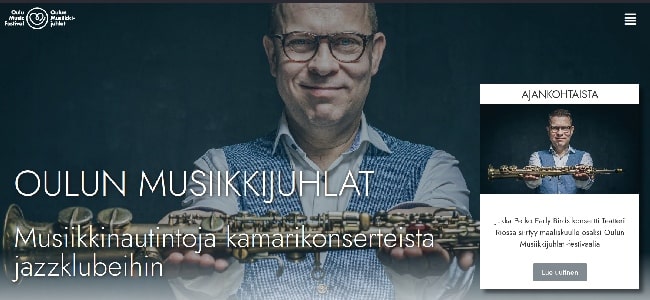 Swingood Oy - Asiakkaat - Oulun Musiikkijuhlat